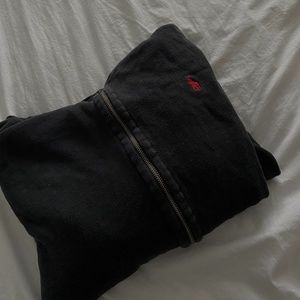 Polo Zip Up Hoodie